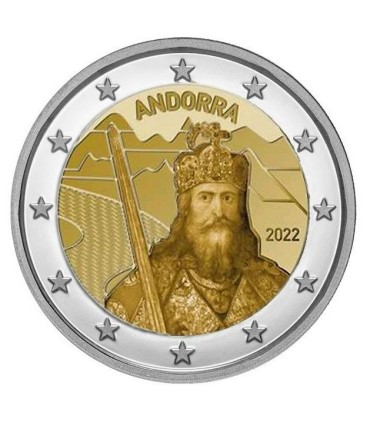 2 Euro Andorra 2022 - Die Legende Karls des Großen  23,49 €