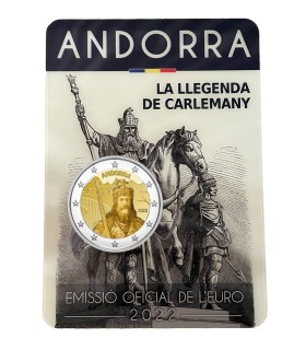 2 Euro Andorra 2022 - La leyenda de Carlomagno €23.49