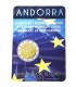 2 Euro Andorra 2022 - 10 jaar overeenkomst tussen Andorra en de EU € 23,49