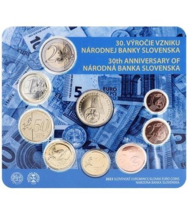 BU ESLOVAQUIA 2023 - 30 AÑOS DEL BANCO NACIONAL 31,49 EUROS