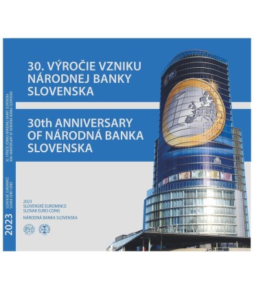 BU SLOWAKIJE 2023 - 30 JAAR NATIONALE BANK €31.49