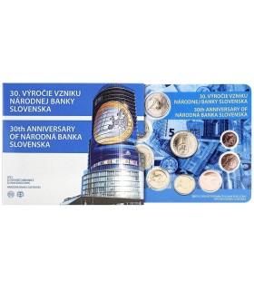 BU SLOWAKIJE 2023 - 30 JAAR NATIONALE BANK €31.49