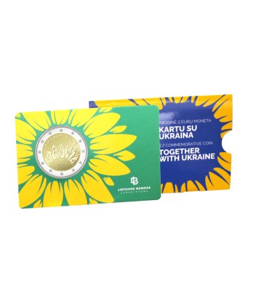 Coincard 2 Euro Litauen 2023 - Gemeinsam mit der ukraine  29,99 €