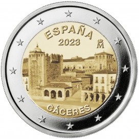 2 Euro Espagne 2023 - Ville de Caceres