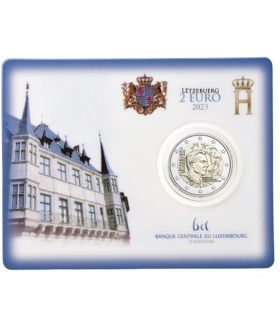 2 Euro Luxemburgo 2023 - 25 anos do Grão-Duque Henri no Comité Olímpico Internacional 39,95 €