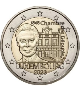 2 euros Luxemburgo 2023 - 175 anos da Câmara dos Deputados 7,97 euros