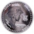 5 Euro COCO CHANEL -   Thème: 125° anniversaire de la naissance de Coco Chanel (1883-1971)Description:   Sur la face, Coco Ch