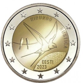 2 Euro Estonie 2023 - L'hirondelle