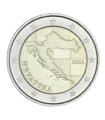 2 Euro Kroatien 2023 Laufend  3,49 €