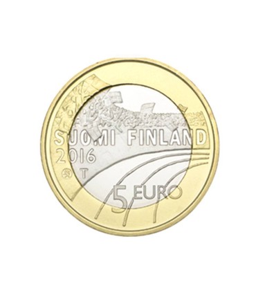 5 Euro Finlândia 2016 Saltos de esqui € 9,95