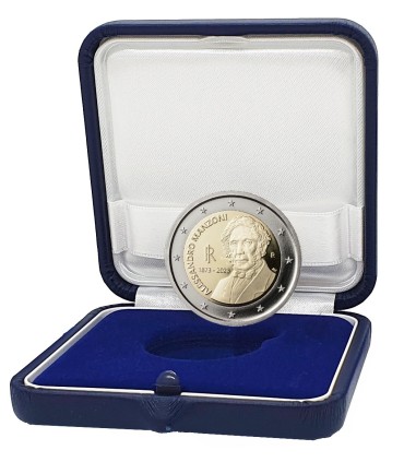 2 Euro BE Italië 2023 -150 jaar Alessandro Manzoni €39,95