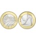 5 euros Finlândia 2016 esqui de fundo € 9,95