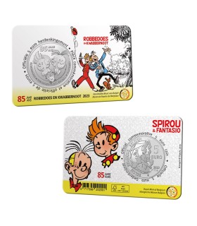 5 euro België 2023 - Robbedoes en Kwabbernoot €12,69
