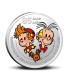 5 euros Bélgica 2023 - Spirou y Fantasio coloreados 17,69 euros