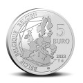 5 euro Belgique 2023 – Spirou et Fantasio colorisée