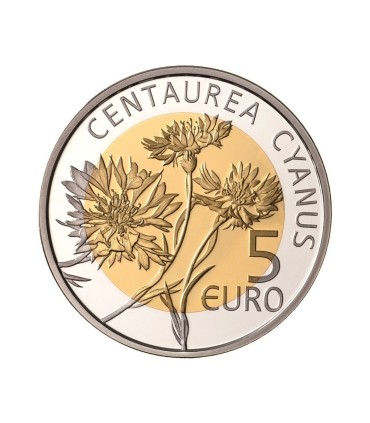 5 Euro Luxemburg 2016 Kornblume  84,00 €