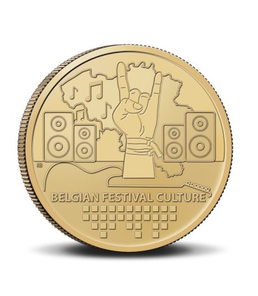 Coincard 2,50 Euro Bélgica 2023 - Festival Belga da Cultura € 11,95