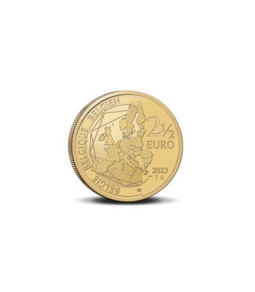 Moeda flamenga de 2,50 euros Bélgica 2023 - Festival Belga da Cultura 11,95
