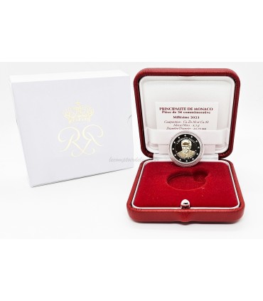 2 Euro Monaco 2023 - 100 jaar Prins Rainier III € 389,00