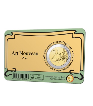 Tarjeta 2 Euro Bélgica 2023 €10.95