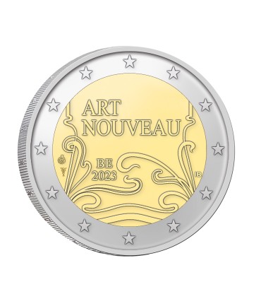 2 Euro Belgio 2023 - Art Nouveau  10,49 €
