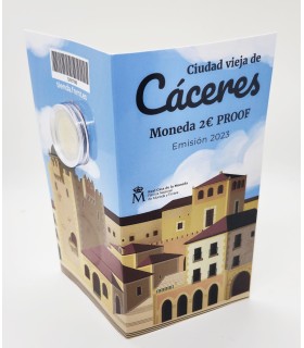 2 Euro BE España 2023 - Ciudad de Cáceres €26.49