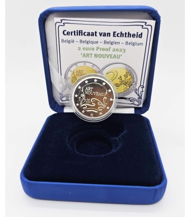 2 Euro BE België 2023 - Art Nouveau €29,95