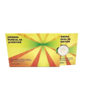 Munt BE 2 Euro Portugal 2023 - Wereldjongerendag € 24,89