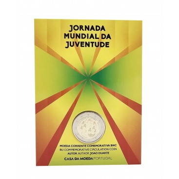 Coincard BU 2 Euro Portugal 2023 - Journées mondiales de la jeunesse