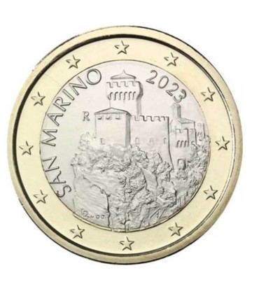 1 euro São Marinho 2023 2,59 euros