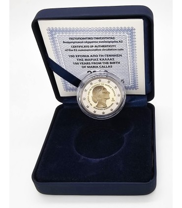 2 Euro BE Griekenland 2023 - Maria Callas € 189,00