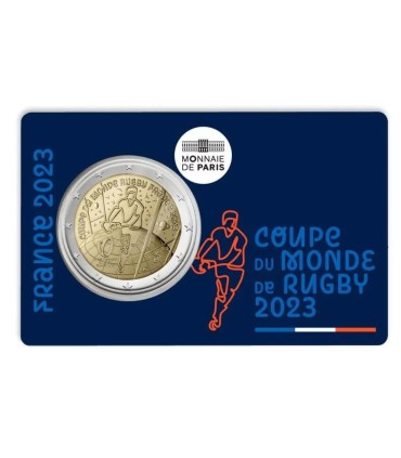 Coincard 2 Euro França 2023 - Campeonato do Mundo de Rugby 16,89