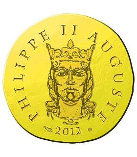 50 euros 2012 Philippe Auguste 491,64 euros