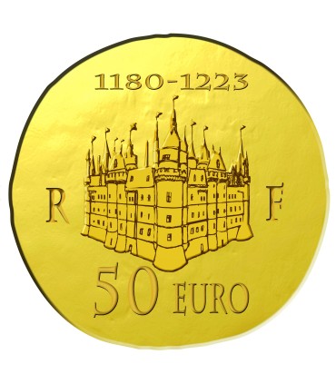 50 euros 2012 Philippe Auguste 491,64 euros