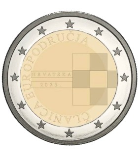2 Euro Croácia 2023 - Adoção do Euro € 10,95