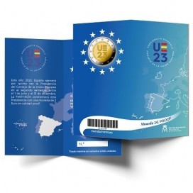 Coincard 2 Euro BE Espagne 2023 - Présidence de l’UE