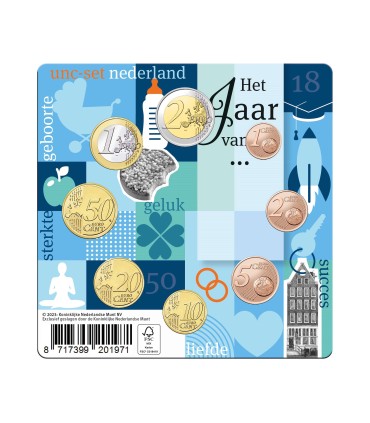 Serie annuale Paesi Bassi 2023 Qualità UNC  14,95 €