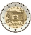 2 Euro Eslovaquia 2023 - 200 años de correo a caballo