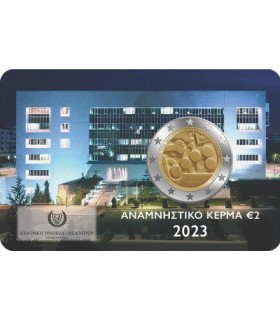 Muntkaart 2 Euro Cyprus 2023 - Bank of Cyprus €19,99