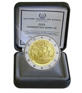 2 Euro BE Chipre 2023 - Banco de Chipre 49,99