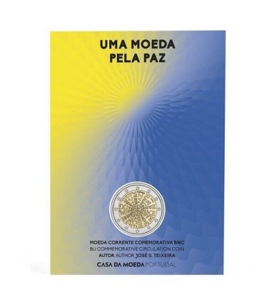 2 Euro BU Portugal 2023 - Uma moeda para a paz 13,95