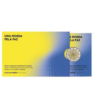 2 Euro BE Portugal 2023 - Eine Münze für den Frieden  23,95 €