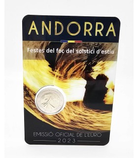 2 Euro Andorra 2023 - Solsticio de Verano €22.95
