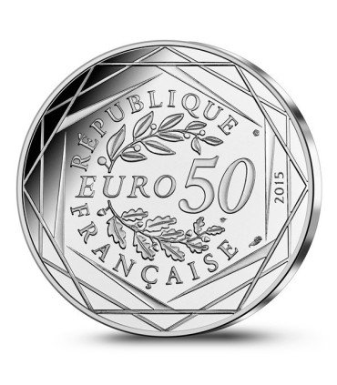 50 euro Asterix zilver 2015 € 65,00