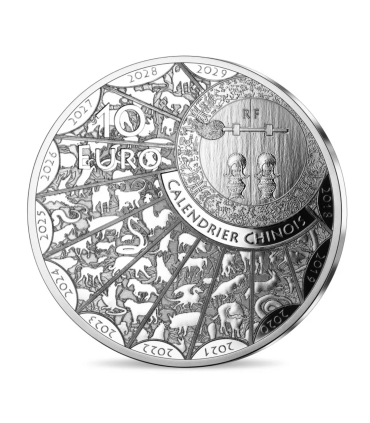 10 euro BE France 2024 plata - Dragon €79.49