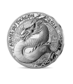10 euros BE Francia 2024 plata - Dragón