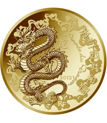 50 euros ANNÉE DU DRAGON 2012 € 526,72
