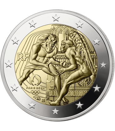 2 Euro Frankrijk 2024 - Olympische Spelen Parijs 2024 €11,78