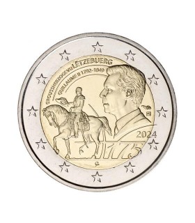 2 Euro Luxemburgo 2024 - Muerte del Gran Duque Guillermo II €9.89