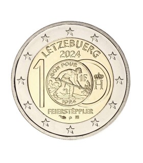 2 Euros Luxemburgo 2024 - Franc Feierstëppler 9,89